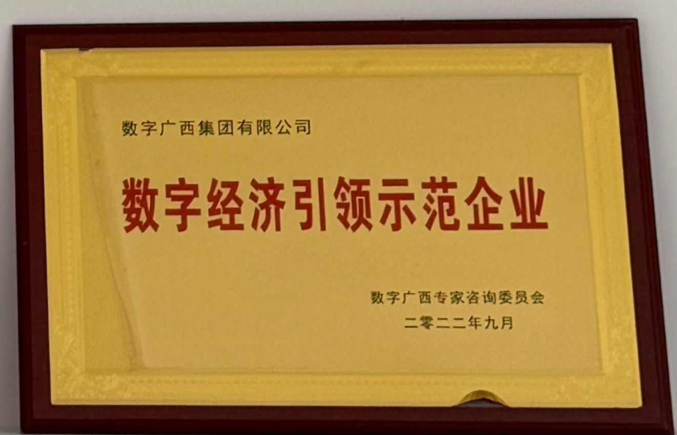 数字经济引领示范企业”